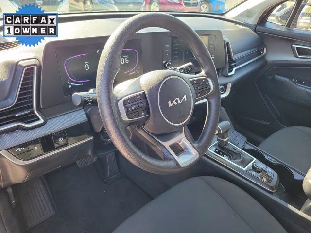 2025 Ebony Black Kia Sportage LX FWD SUV