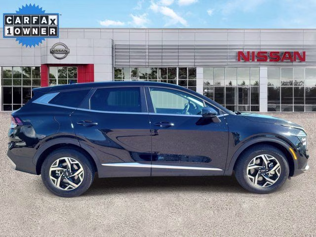 2025 Ebony Black Kia Sportage LX FWD SUV