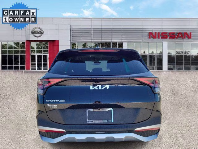 2025 Ebony Black Kia Sportage LX FWD SUV