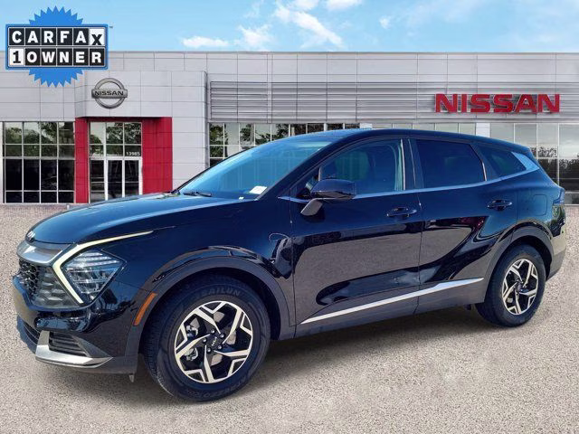2025 Ebony Black Kia Sportage LX FWD SUV