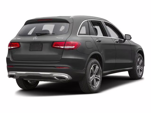 2017 Black Mercedes-Benz GLC GLC 300 AWD SUV