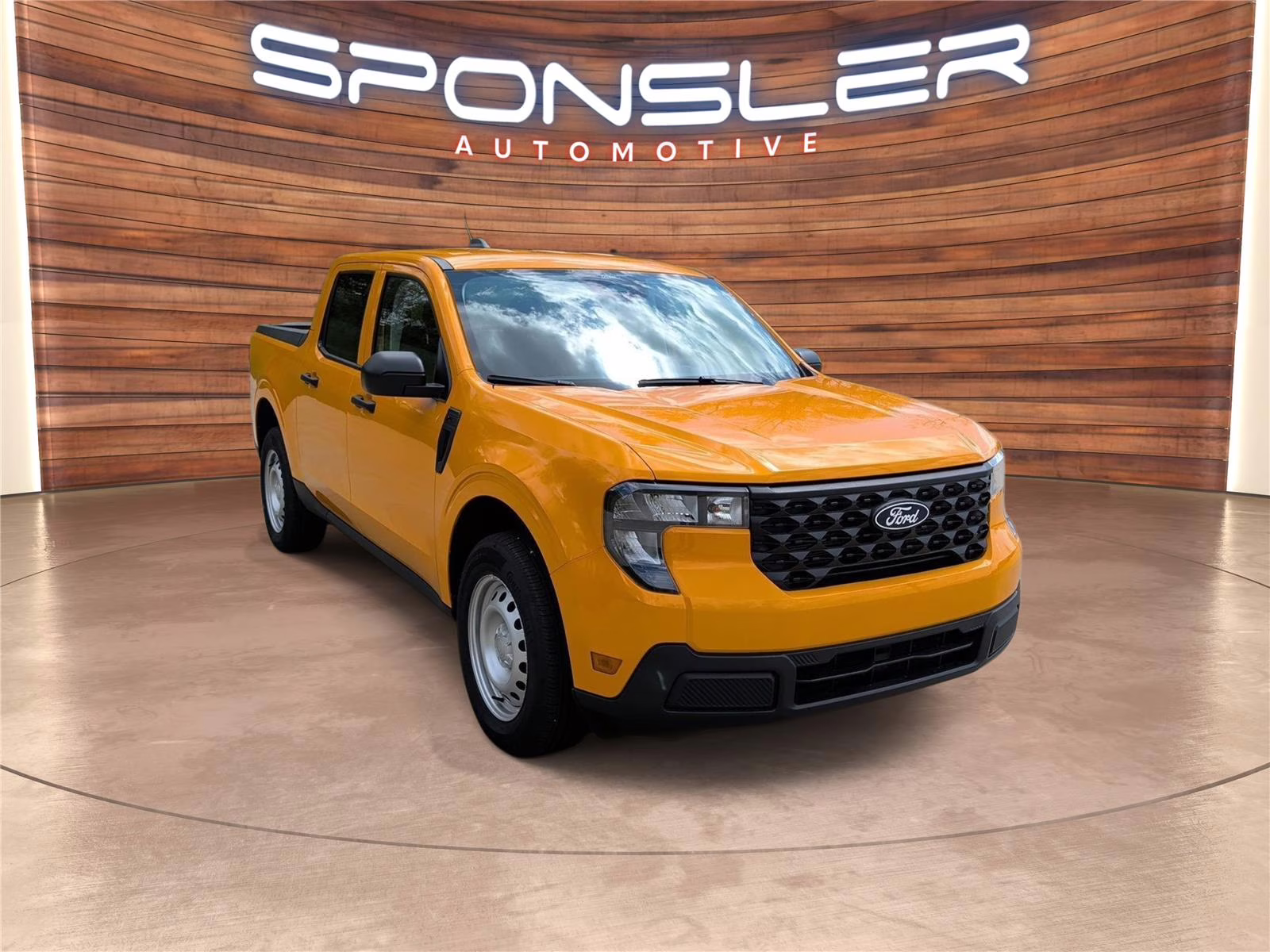 2026 Orange Fury Metallic Tri-Coat Ford Maverick XL AWD Truck