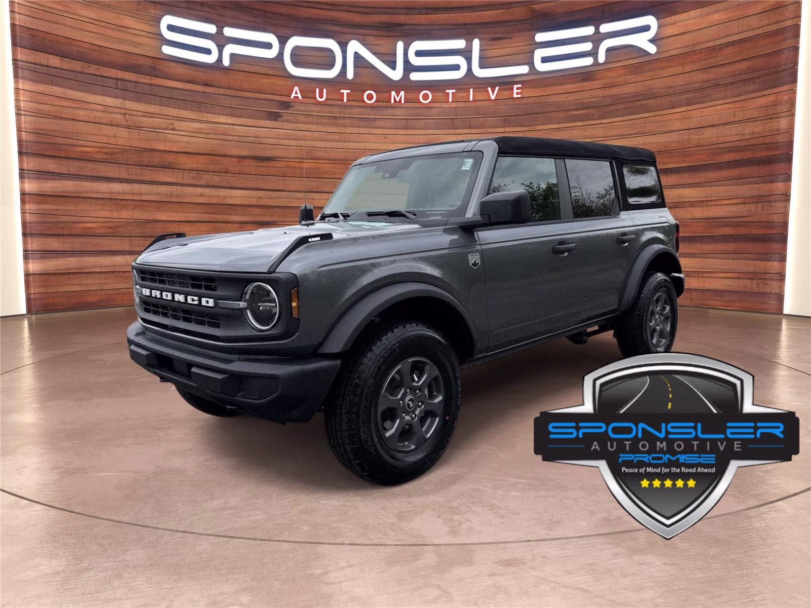 2026 Carbonized Gray Metallic Ford Bronco Big Bend 4X4 SUV