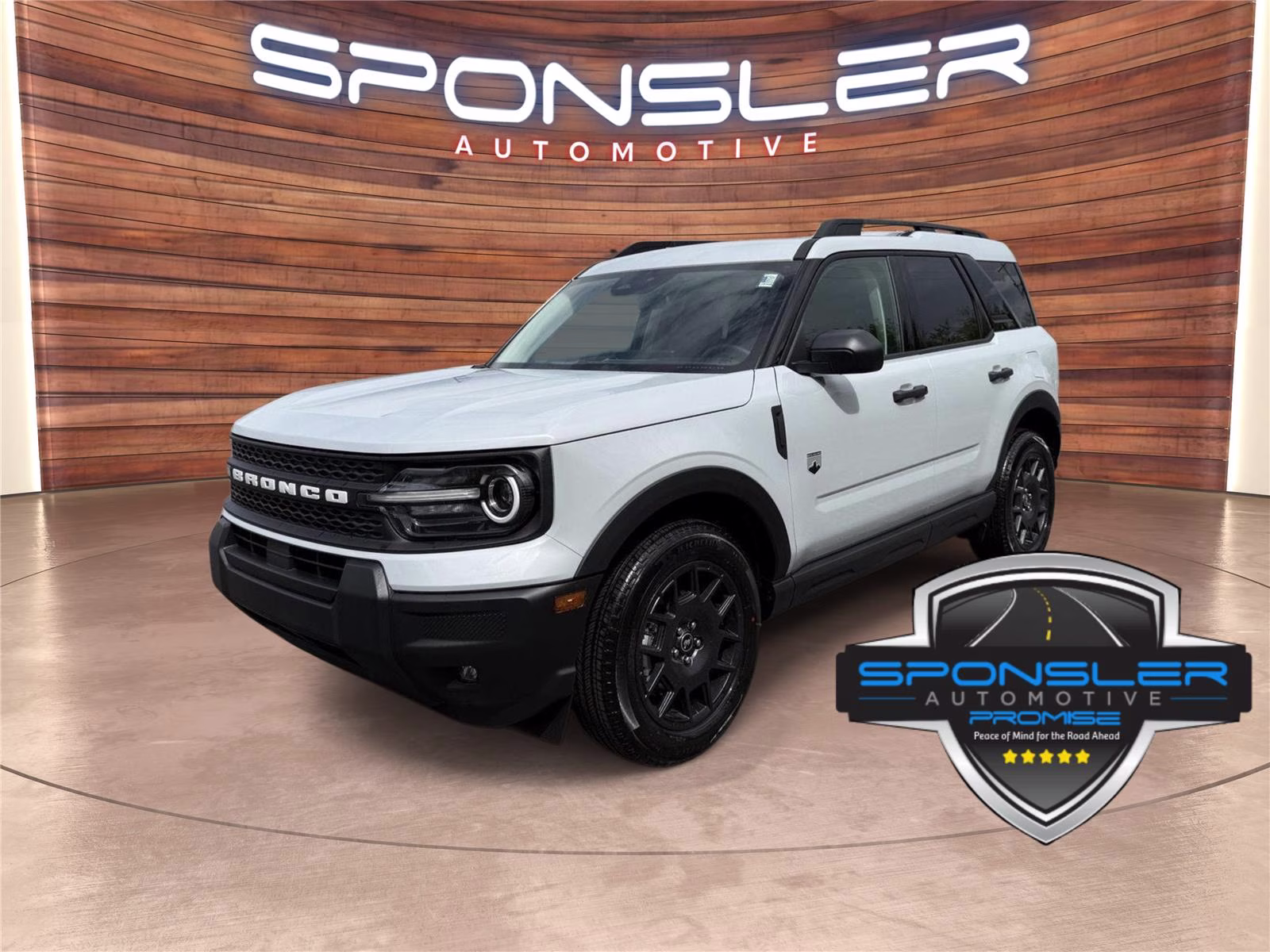 2026 Space White Metallic Ford Bronco Sport Big Bend 4X4 SUV