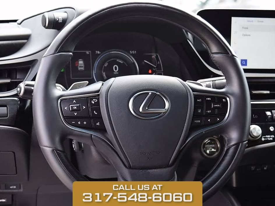 2024 White Pearl Lexus ES 300h Ultra Luxury FWD Sedan