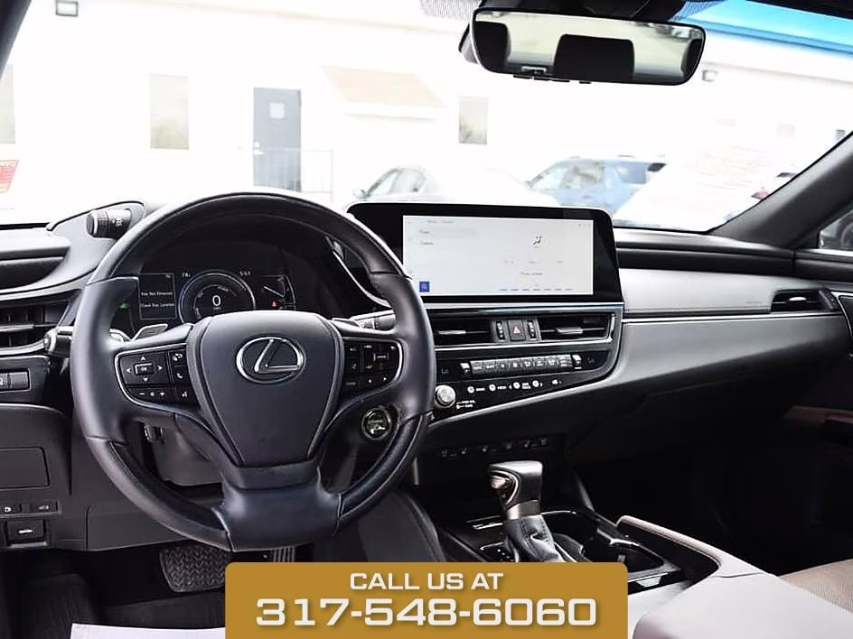 2024 White Pearl Lexus ES 300h Ultra Luxury FWD Sedan