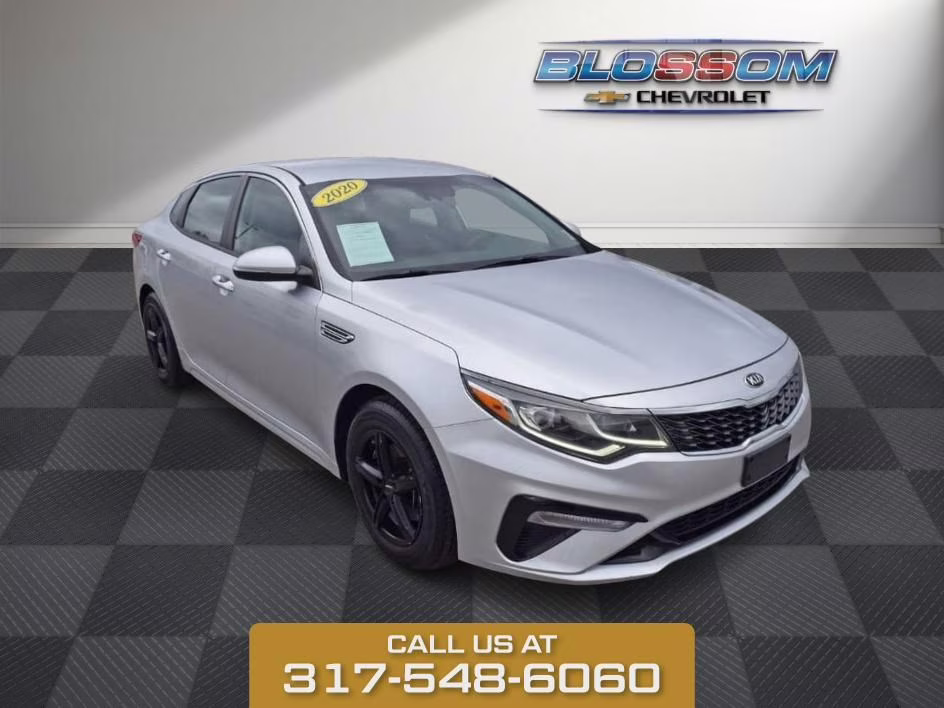 2020 Sparkling Silver Kia Optima LX FWD Sedan