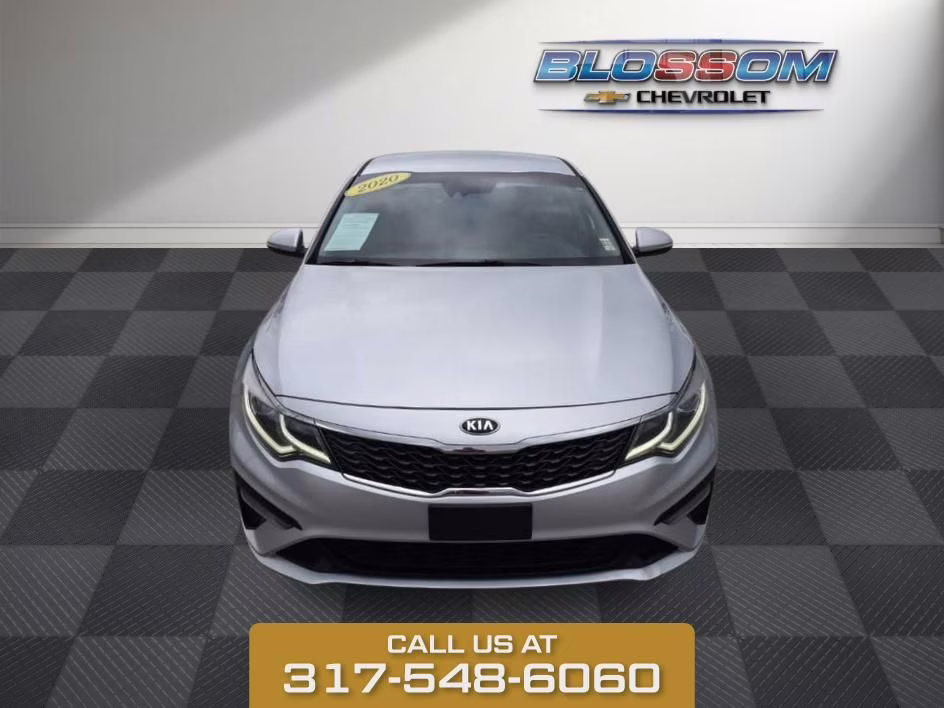 2020 Sparkling Silver Kia Optima LX FWD Sedan