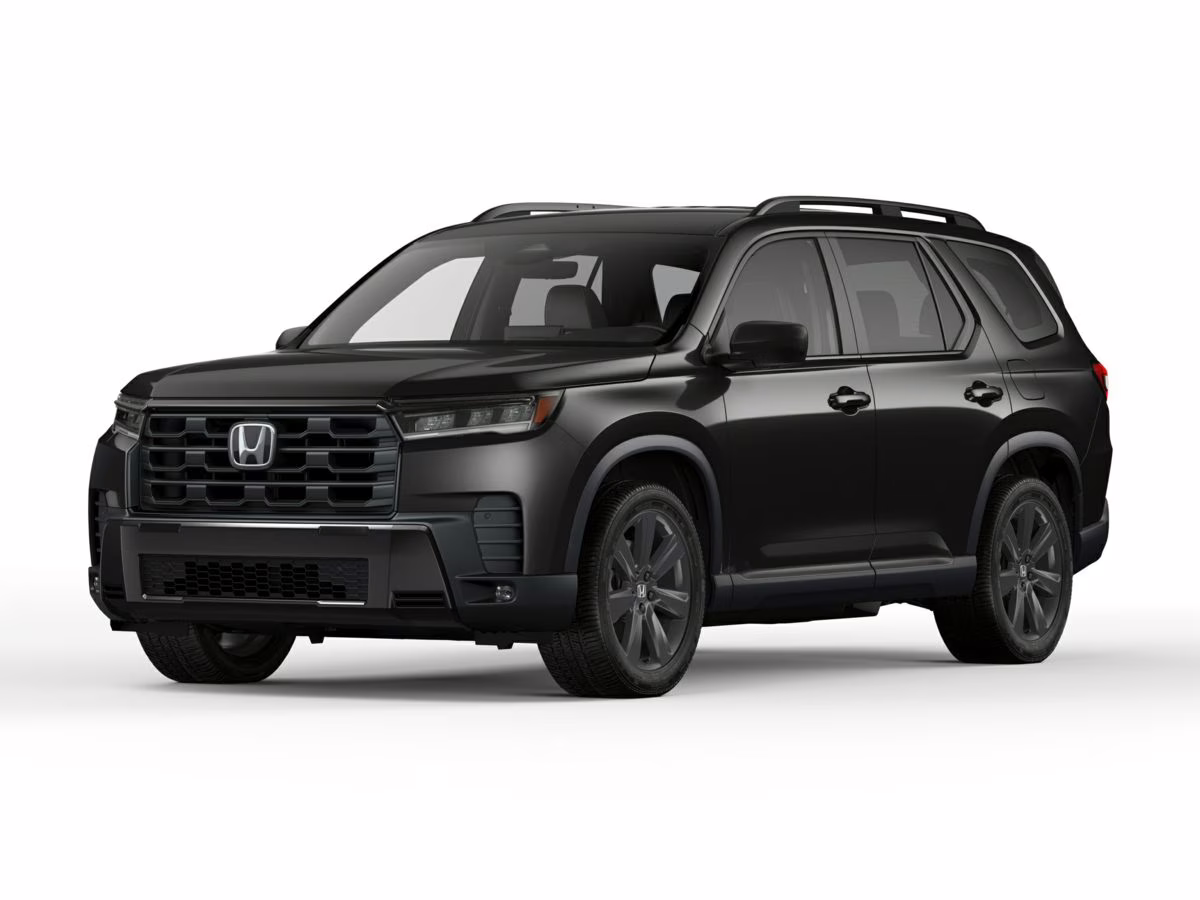 2026 Platinum White Honda Pilot Sport AWD SUV