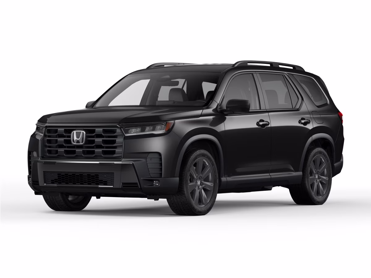 2026 Platinum White Honda Pilot Sport AWD SUV