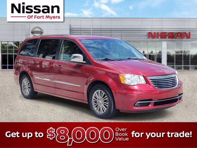 2014 Deep Cherry Red Crystal Chrysler Town & Country Touring-L FWD Van