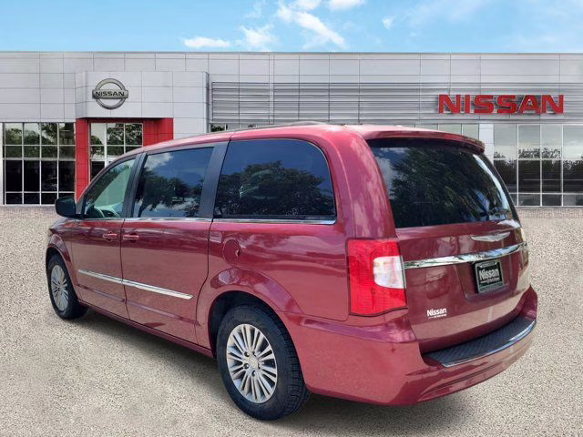 2014 Deep Cherry Red Crystal Chrysler Town & Country Touring-L FWD Van