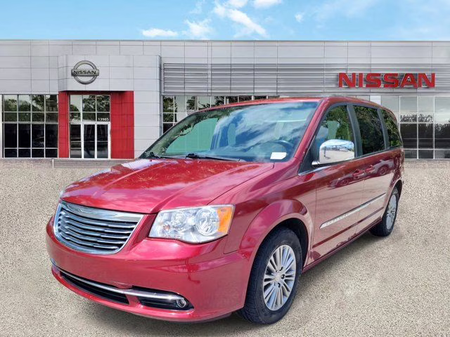 2014 Deep Cherry Red Crystal Chrysler Town & Country Touring-L FWD Van