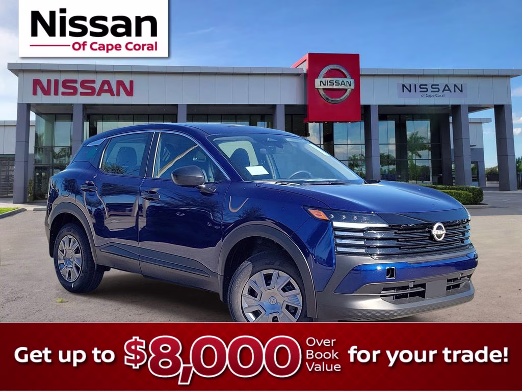 2026 Deep Blue Pearl Nissan Kicks S FWD SUV