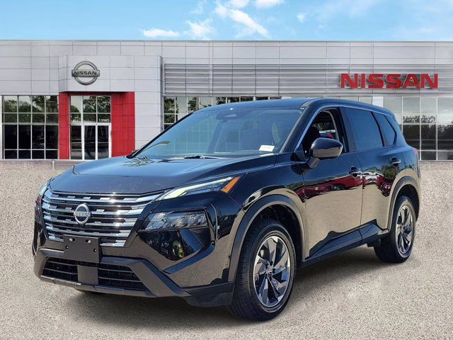 2025 Super Black Nissan Rogue SV FWD SUV