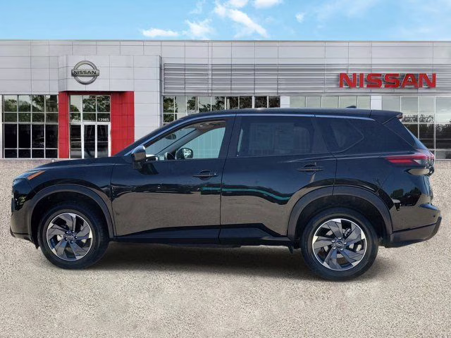 2025 Super Black Nissan Rogue SV FWD SUV