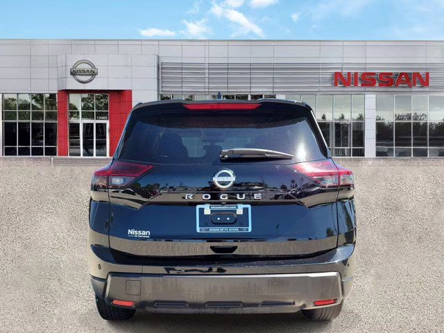 2025 Super Black Nissan Rogue SV FWD SUV