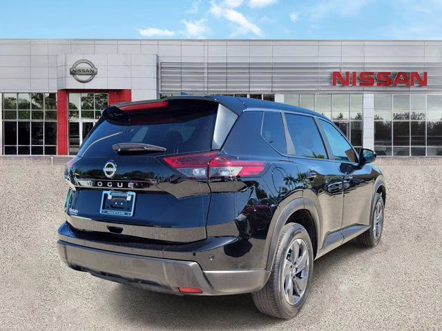 2025 Super Black Nissan Rogue SV FWD SUV
