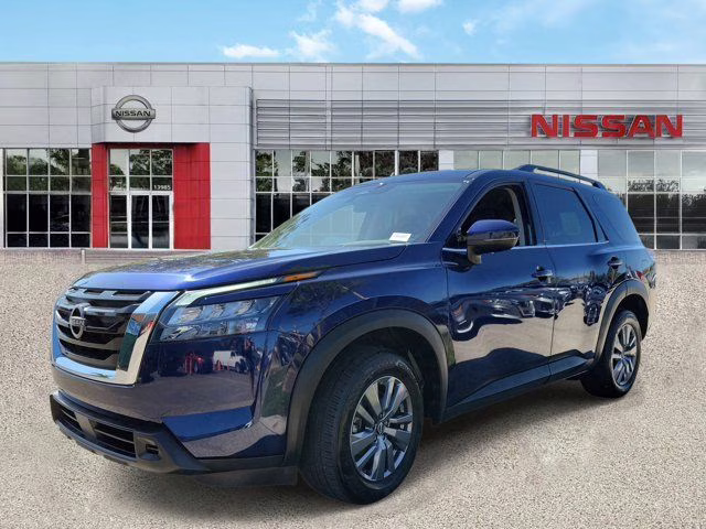 2025 Deep Ocean Blue Pearl Nissan Pathfinder SV FWD SUV