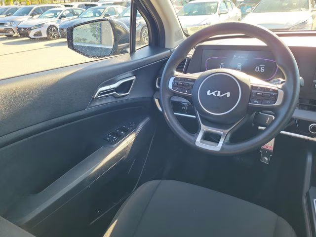 2025 Ebony Black Kia Sportage LX FWD SUV