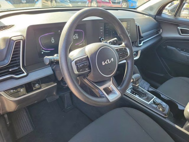 2025 Ebony Black Kia Sportage LX FWD SUV