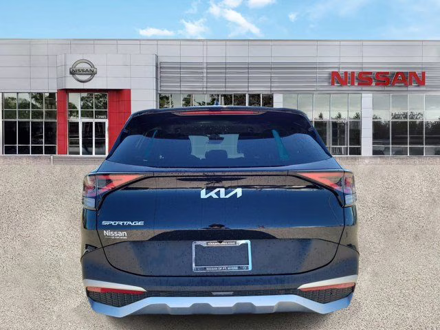 2025 Ebony Black Kia Sportage LX FWD SUV