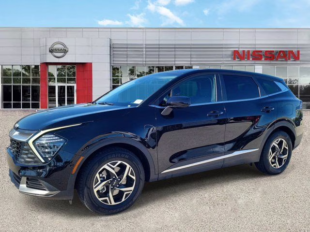 2025 Ebony Black Kia Sportage LX FWD SUV