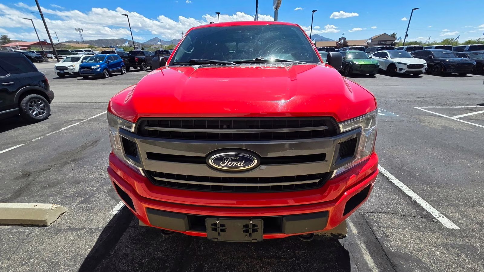 2018 Race Red Ford F-150 XLT 4X4 Truck