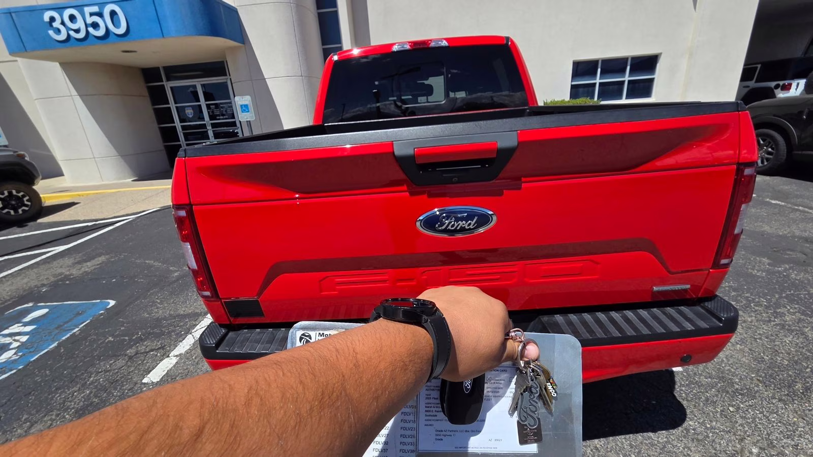 2018 Race Red Ford F-150 XLT 4X4 Truck