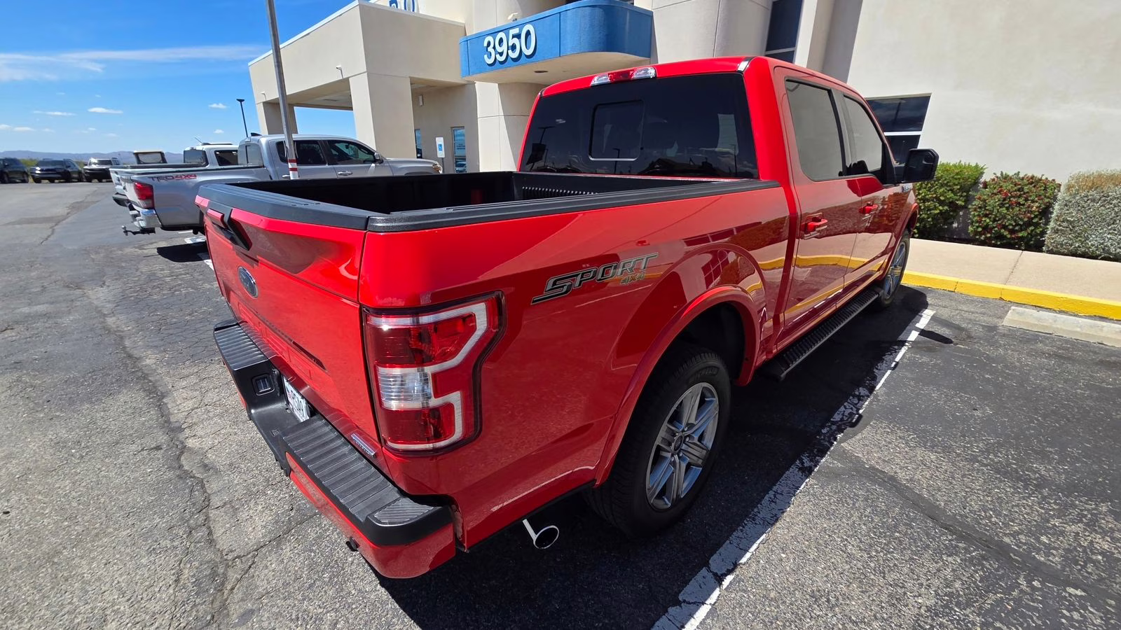 2018 Race Red Ford F-150 XLT 4X4 Truck