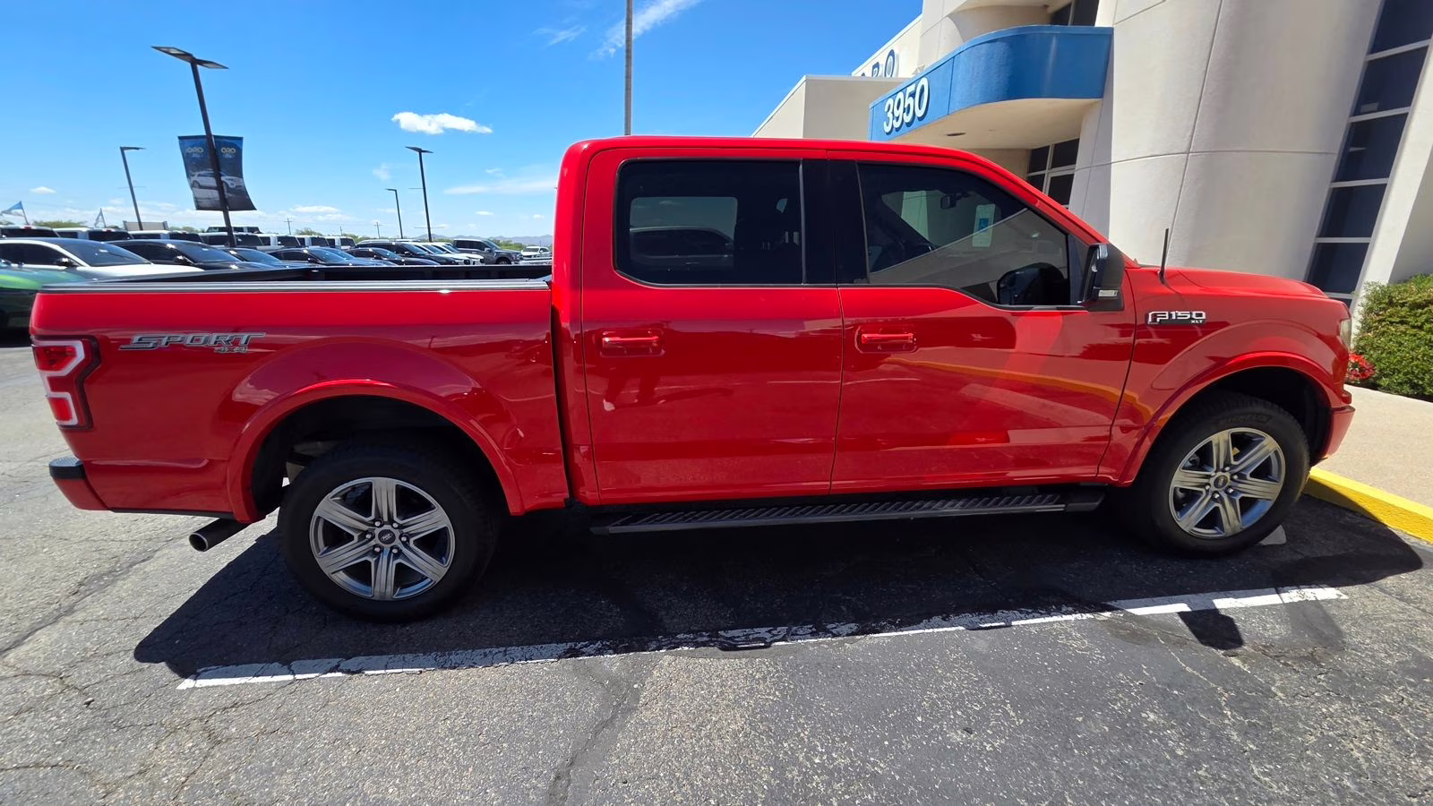 2018 Race Red Ford F-150 XLT 4X4 Truck