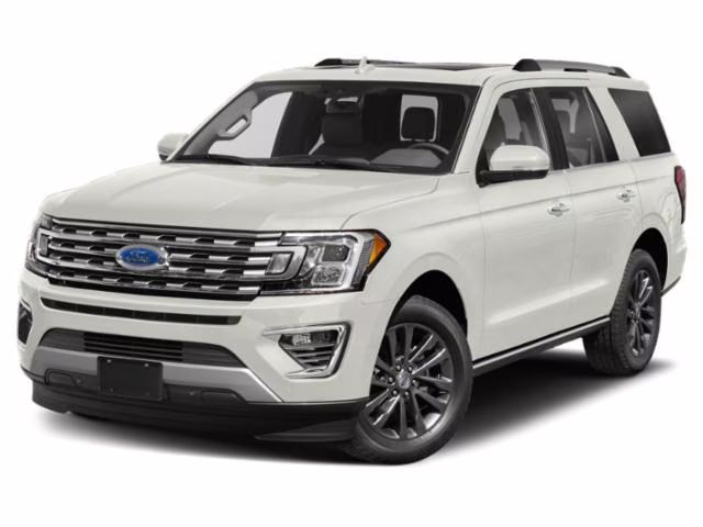 2019 White Platinum Clearcoat Metallic Ford Expedition Limited RWD SUV