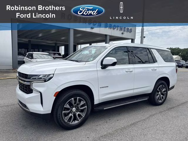 2021 Summit White Chevrolet Tahoe LS RWD SUV