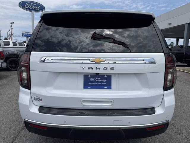2021 Summit White Chevrolet Tahoe LS RWD SUV