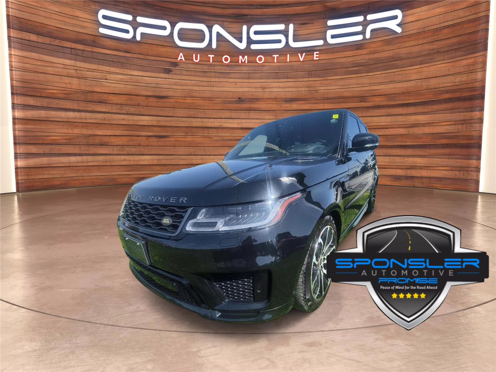 2018 Santorini Black Metallic Land Rover Range Rover Sport Sport 4X4 SUV