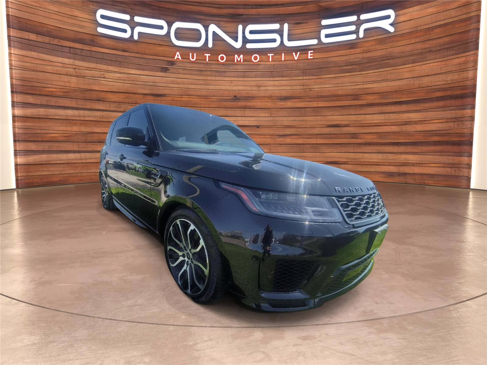 2018 Santorini Black Metallic Land Rover Range Rover Sport Sport 4X4 SUV
