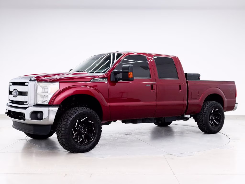 2016 Ruby Red Metallic Ford Super Duty F-250 SRW Lariat 4X4 Truck