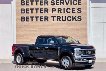 2024 Black Ford Super Duty F-450 DRW King Ranch 4X4 Truck