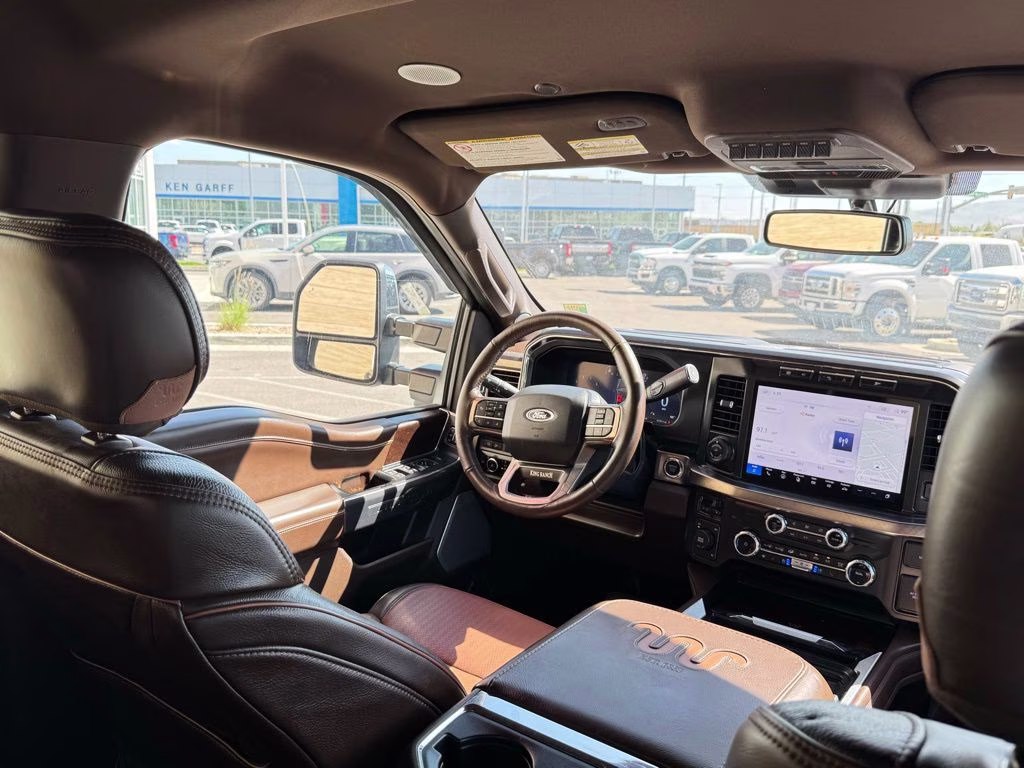 2024 Black Ford Super Duty F-450 DRW King Ranch 4X4 Truck