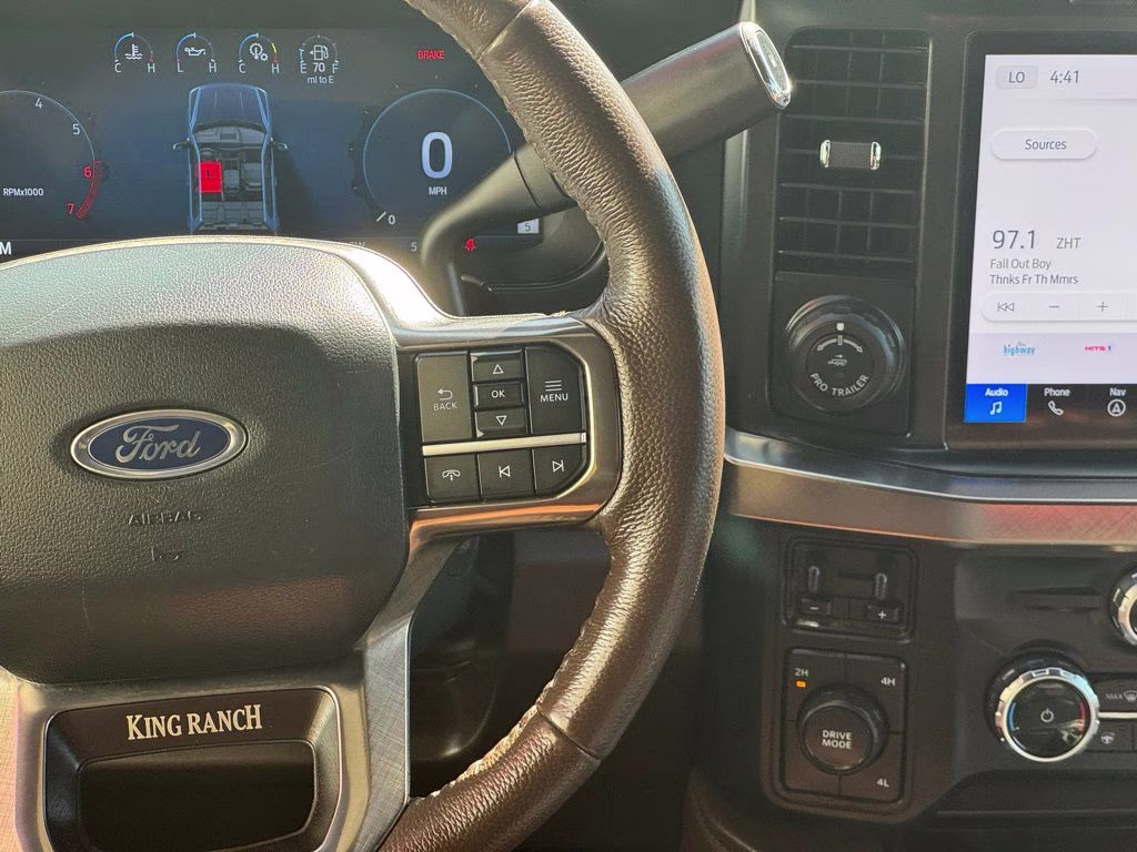 2024 Black Ford Super Duty F-450 DRW King Ranch 4X4 Truck