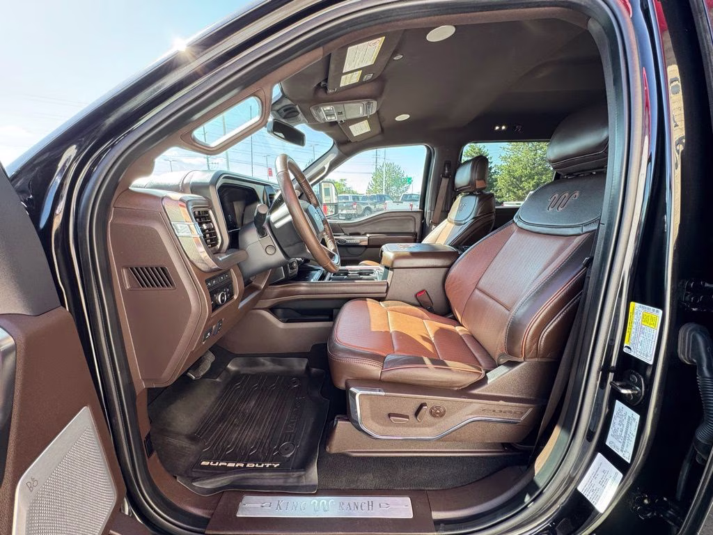 2024 Black Ford Super Duty F-450 DRW King Ranch 4X4 Truck