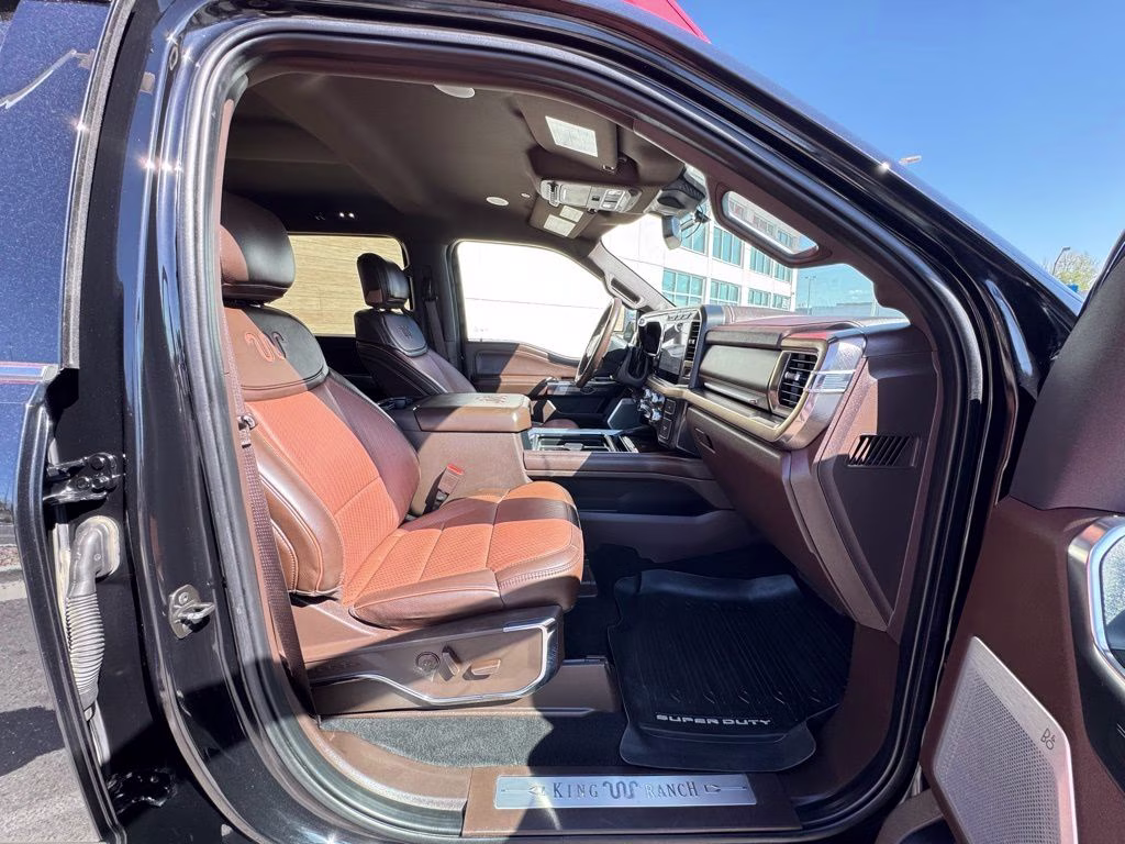 2024 Black Ford Super Duty F-450 DRW King Ranch 4X4 Truck