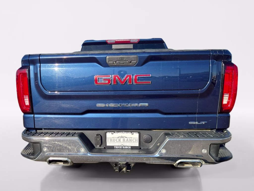 2021 Pacific Blue Metallic GMC Sierra 1500 SLT 4X4 Truck