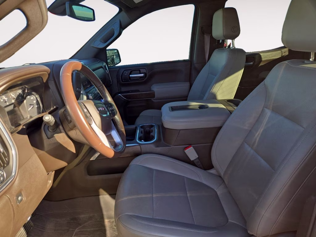 2021 Pacific Blue Metallic GMC Sierra 1500 SLT 4X4 Truck