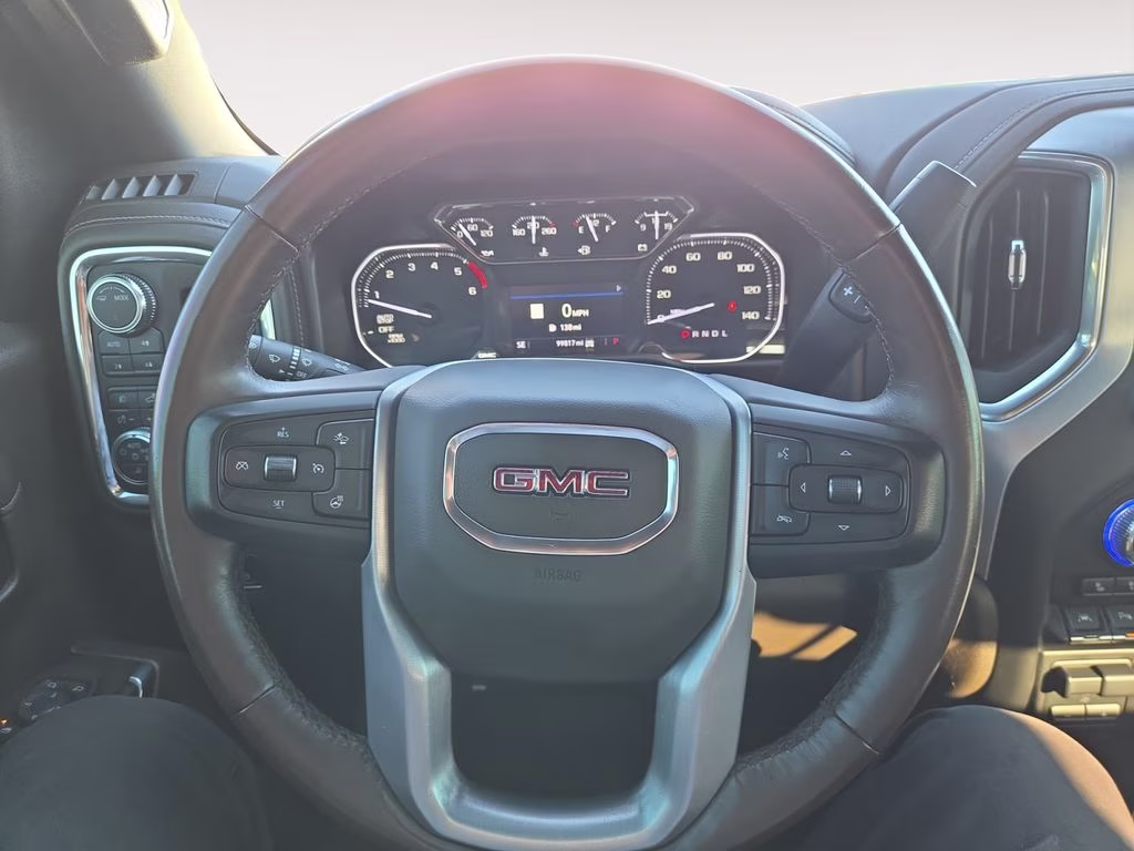 2021 Pacific Blue Metallic GMC Sierra 1500 SLT 4X4 Truck