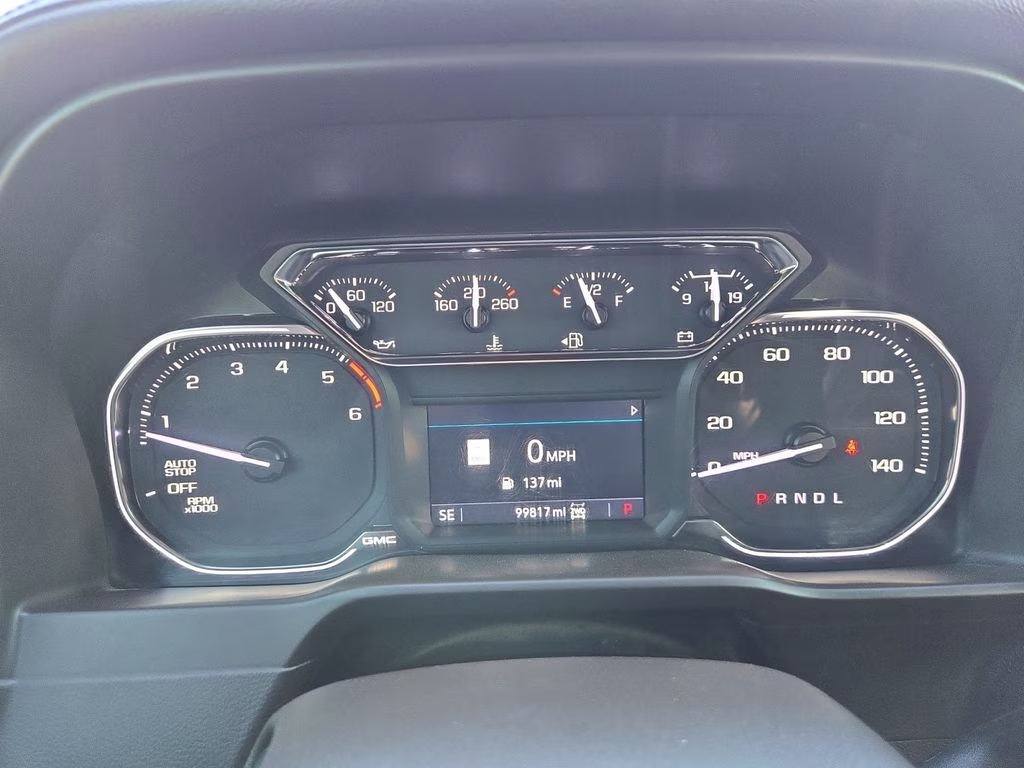 2021 Pacific Blue Metallic GMC Sierra 1500 SLT 4X4 Truck