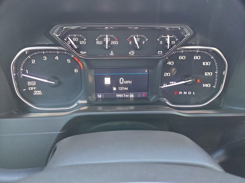 2021 Pacific Blue Metallic GMC Sierra 1500 SLT 4X4 Truck