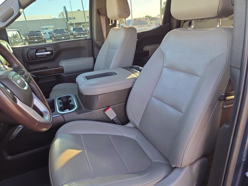 2021 Pacific Blue Metallic GMC Sierra 1500 SLT 4X4 Truck
