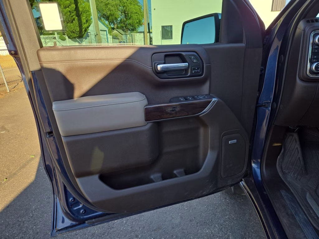 2021 Pacific Blue Metallic GMC Sierra 1500 SLT 4X4 Truck