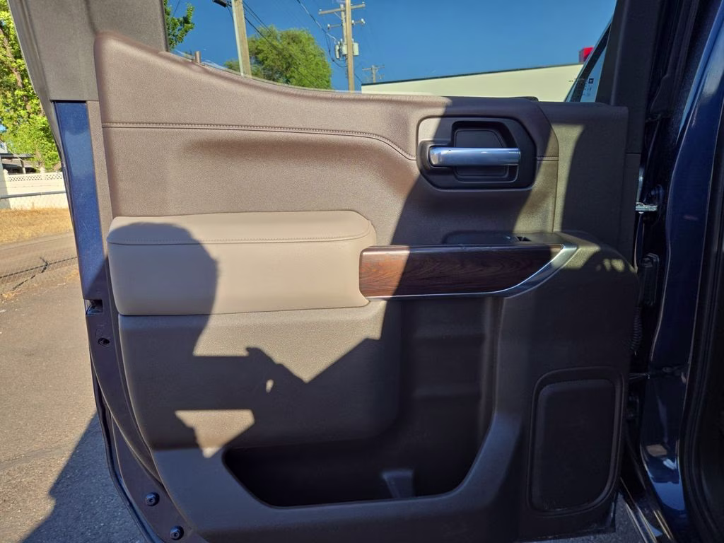 2021 Pacific Blue Metallic GMC Sierra 1500 SLT 4X4 Truck